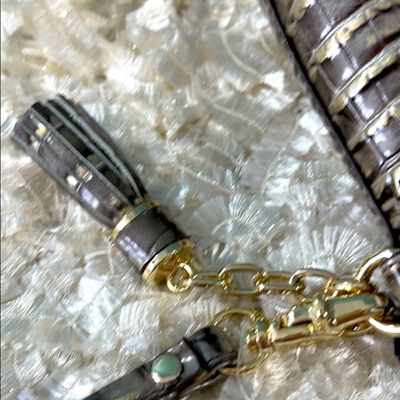 Brahmin 'Kayla' Garnet Ombre Leather Wristlet - Picture 7 of 8